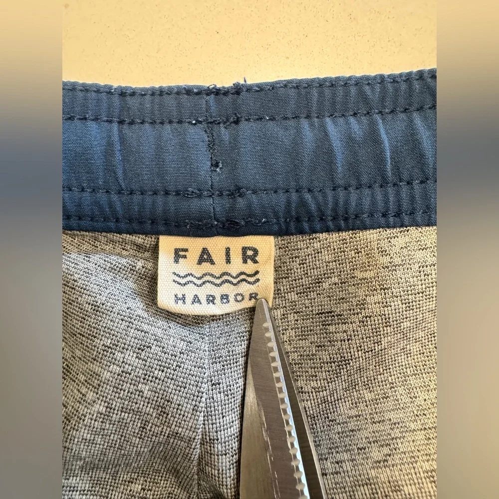 Fair Harbor Kids Anchor Swim Trunk Palm Leaf Beach Pool Youth Boys XL - Picture 9 of 14